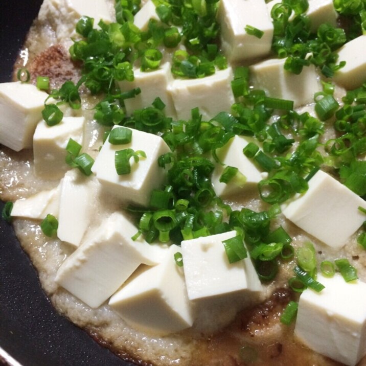 W長芋と豆腐のステーキ